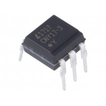 CNY17-3; Optocoupler; THT; Channels: 1; Out: transistor; Uinsul: 5.3kV; DIP6; VISHAY