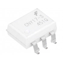 CNY173SM; Optocoupler; SMD; Channels: 1; Out: transistor; Uinsul: 4.17kV; ON SEMICONDUCTOR (FAIRCHILD)
