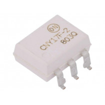 CNY17F2SM; Optocoupler; SMD; Channels: 1; Out: transistor; Uinsul: 4.17kV; ON SEMICONDUCTOR (FAIRCHILD)