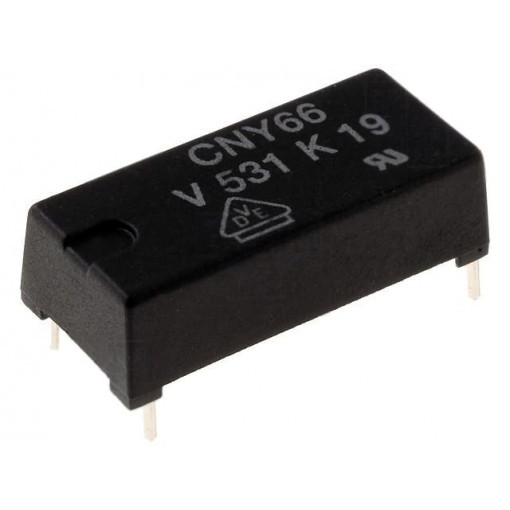 CNY66; Optocoupler; THT; Channels: 1; Out: transistor; Uinsul: 8.3kV; 4pin; VISHAY