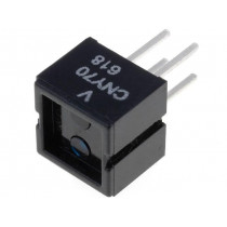 CNY70; Sensor: optocoupler; 32V; CTR@If: 5%@20mA; Out: transistor; VISHAY