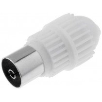 ; Plug; coaxial 9.5mm (IEC 169-2); female; straight; for cable;  ; Plug; coaxial 9.5mm (IEC 169-2); female; straight; for cable;