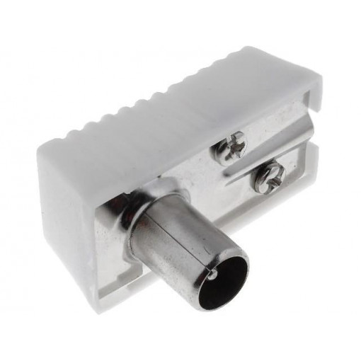 ; Plug; coaxial 9.5mm (IEC 169-2); male; angled 90°; for cable; 