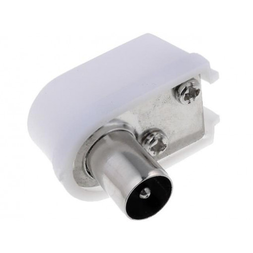 ; Plug; coaxial 9.5mm (IEC 169-2); male; angled 90°; for cable; ; Plug; coaxial 9.5mm (IEC 169-2); male; angled 90°; for cable;