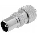 ; Plug; coaxial 9.5mm (IEC 169-2); male; straight; for cable;  ; Plug; coaxial 9.5mm (IEC 169-2); male; straight; for cable;