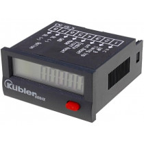 6.135.012.851; Counter: electronical; LCD; working time; Body dim: 48x24x48mm; KUBLER 6.135.012.851; Counter: electronical; LCD; working time; Body dim: 48x24x48mm; KUBLER