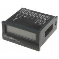 6.136.012.850; Counter: electronical; LCD; speed; 99999999; IP65; IN 1: contact; KUBLER 6.136.012.850; Counter: electronical; LCD; speed; 99999999; IP65; IN 1: contact; KUBLER