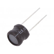 COIL0807-0.22; Inductor: wire; THT; 220uH; 500mA; ±10%; Ø9.5x8.5mm; vertical; FERROCORE