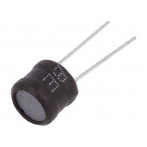 COIL0807-0.33; Inductor: wire; THT; 330uH; 800mA; ±10%; Ø9.5x8.5mm; vertical; FERROCORE