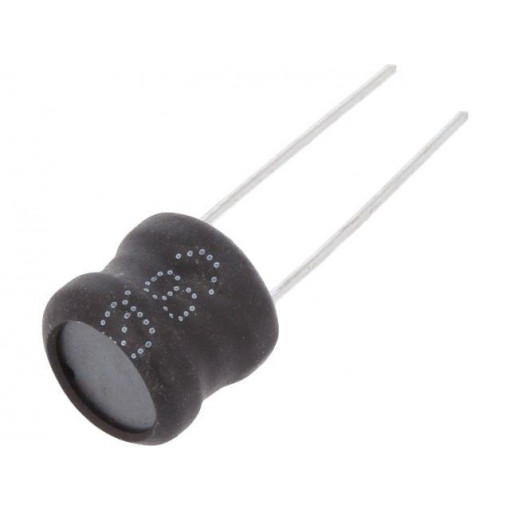 COIL0807-1; Inductor: wire; THT; 1mH; 400mA; ±10%; Ø9.5x8.5mm; vertical; FERROCORE