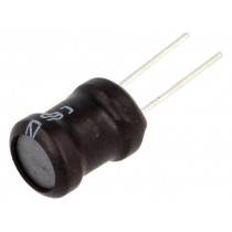 COIL0912-0.1; Inductor: wire; THT; 100uH; 2A; 140mΩ; ±10%; Ø10.5x13.5mm; vertical; FERROCORE