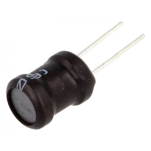 COIL0912-0.1; Inductor: wire; THT; 100uH; 2A; 140mΩ; ±10%; Ø10.5x13.5mm; vertical; FERROCORE