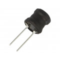 COIL1010-0.33; Inductor: wire; THT; 330uH; Ioper: 1.4A; 510mΩ; ±10%; Ø11.5x11.5mm; FERROCORE