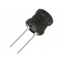 COIL1010-0.33; Inductor: wire; THT; 330uH; Ioper: 1.4A; 510mΩ; ±10%; Ø11.5x11.5mm; FERROCORE