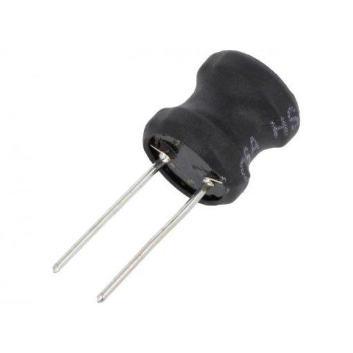 COIL1010-1.8; Inductor: wire; THT; 1.8mH; Ioper: 600mA; 2.6Ω; ±10%; Ø11.5x11.5mm; FERROCORE