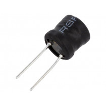 COIL1010-10; Inductor: wire; THT; 10mH; Ioper: 250mA; 14.6Ω; ±10%; Ø11.5x11.5mm; FERROCORE