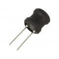 COIL1010-2.2; Inductor: wire; THT; 2.2mH; Ioper: 550mA; 3.5Ω; ±10%; Ø11.5x11.5mm; FERROCORE