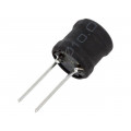COIL1010-3.3; Inductor: wire; THT; 3.3mH; Ioper: 500mA; 4.65Ω; ±10%; Ø11.5x11.5mm; FERROCORE