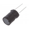 COIL1016-0.18; Inductor: wire; THT; 180uH; 2.4A; ±10%; Ø11.5x17.5mm; vertical; FERROCORE