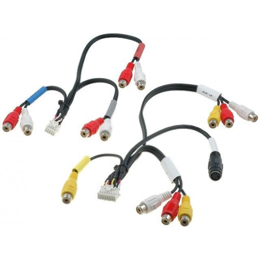; Connector; RCA,S-VIDEO; Alpine; 4CARMEDIA