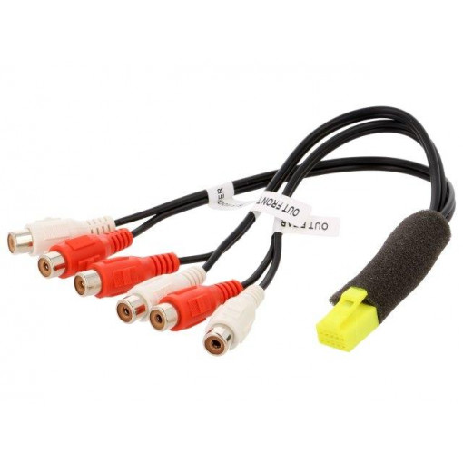 ; Connector; RCA; Clarion; PIN: 10; 4CARMEDIA