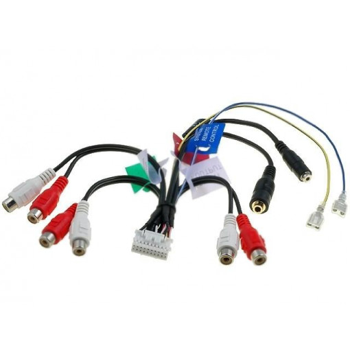 ; Connector; AVIC,Jack 3,5mm,RCA,Jack 2,5mm; Pioneer; PIN: 20; 4CARMEDIA