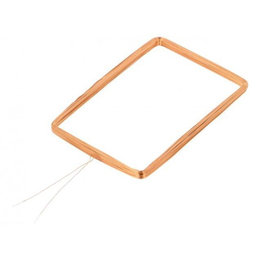 CP-1.07MH-40-60-3; RFID antenna; 125kHz; Body dim: 45x65x3mm; Usable dim: 40x60x3mm; SR PASSIVES CP-1.07MH-40-60-3; RFID antenna; 125kHz; Body dim: 45x65x3mm; Usable dim: 40x60x3mm; SR PASSIVES