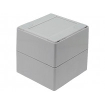 ; Enclosure: multipurpose; X: 80mm; Y: 80mm; Z: 80mm; ABS; IP65; screwed; COMBIPLAST ; Enclosure: multipurpose; X: 80mm; Y: 80mm; Z: 80mm; ABS; IP65; screwed; COMBIPLAST