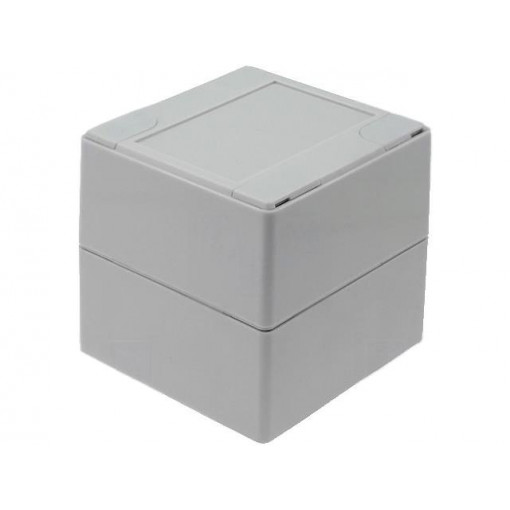 ; Enclosure: multipurpose; X: 80mm; Y: 80mm; Z: 80mm; ABS; IP65; screwed; COMBIPLAST