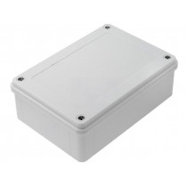 ; Enclosure: multipurpose; X: 130mm; Y: 180mm; Z: 60mm; ABS; grey; IP65; COMBIPLAST ; Enclosure: multipurpose; X: 130mm; Y: 180mm; Z: 60mm; ABS; grey; IP65; COMBIPLAST