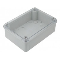 ; Enclosure: multipurpose; X: 130mm; Y: 180mm; Z: 60mm; ABS; grey; IP65; COMBIPLAST ; Enclosure: multipurpose; X: 130mm; Y: 180mm; Z: 60mm; ABS; grey; IP65; COMBIPLAST