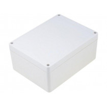 ; Enclosure: multipurpose; X: 125mm; Y: 165mm; Z: 75mm; ABS; grey; IP65; COMBIPLAST ; Enclosure: multipurpose; X: 125mm; Y: 165mm; Z: 75mm; ABS; grey; IP65; COMBIPLAST