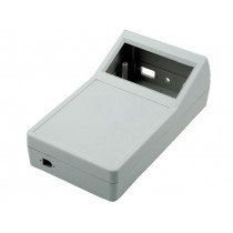 ; Enclosure: desktop; X: 104mm; Y: 190mm; Z: 69mm; ABS; grey; screwed; COMBIPLAST ; Enclosure: desktop; X: 104mm; Y: 190mm; Z: 69mm; ABS; grey; screwed; COMBIPLAST