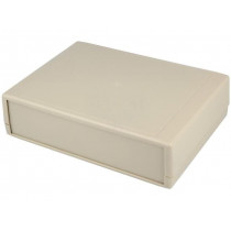 ; Enclosure: with panel; X: 190mm; Y: 140mm; Z: 50mm; ABS; grey; IP43; COMBIPLAST