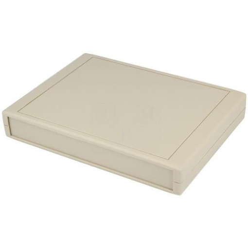 ; Enclosure: with panel; X: 190mm; Y: 140mm; Z: 30mm; ABS; grey; IP43; COMBIPLAST