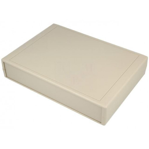 ; Enclosure: with panel; X: 250mm; Y: 180mm; Z: 50mm; ABS; grey; IP43; COMBIPLAST