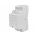 ; Enclosure: for DIN rail mounting; Y: 90mm; X: 35mm; Z: 62mm; ABS; COMBIPLAST