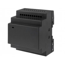 ; Enclosure: for DIN rail mounting; Y: 76mm; X: 92mm; Z: 60mm; black; COMBIPLAST ; Enclosure: for DIN rail mounting; Y: 76mm; X: 92mm; Z: 60mm; black; COMBIPLAST