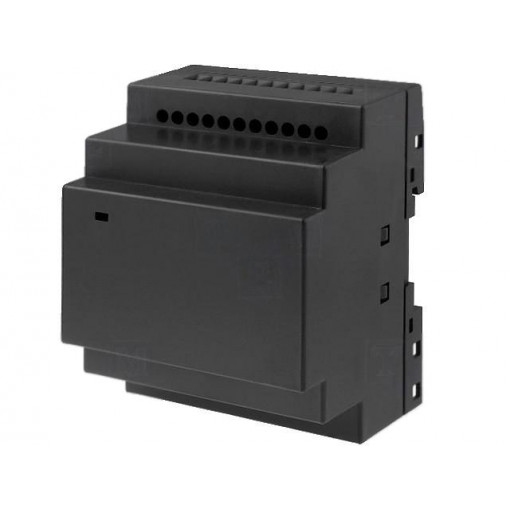 ; Enclosure: for DIN rail mounting; Y: 76mm; X: 92mm; Z: 60mm; black; COMBIPLAST ; Enclosure: for DIN rail mounting; Y: 76mm; X: 92mm; Z: 60mm; black; COMBIPLAST