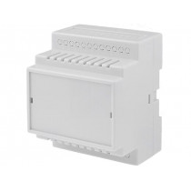 ; Enclosure: for DIN rail mounting; Y: 77mm; X: 88mm; Z: 62mm; ABS; COMBIPLAST ; Enclosure: for DIN rail mounting; Y: 77mm; X: 88mm; Z: 62mm; ABS; COMBIPLAST