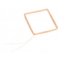 CP-570UH-42-42; RFID antenna; 125kHz; Body dim: 46x46x3mm; Usable dim: 42x42x3mm; SR PASSIVES