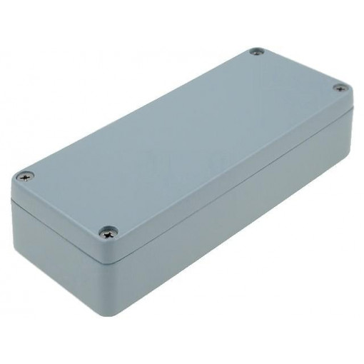 ; Enclosure: multipurpose; X: 64mm; Y: 150mm; Z: 36mm; aluminium; grey; COMBIPLAST ; Enclosure: multipurpose; X: 64mm; Y: 150mm; Z: 36mm; aluminium; grey; COMBIPLAST