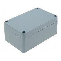 ; Enclosure: multipurpose; X: 80mm; Y: 125mm; Z: 58mm; aluminium; grey; COMBIPLAST ; Enclosure: multipurpose; X: 80mm; Y: 125mm; Z: 58mm; aluminium; grey; COMBIPLAST