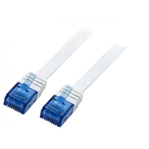 CP0137; Patch cord; U/UTP; 5e; stranded; CCA; PVC; white; 5m; 30AWG; LOGILINK