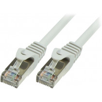 CP1062D; Patch cord; SF/UTP; 5e; stranded; CCA; LSZH; grey; 3m; 26AWG; LOGILINK