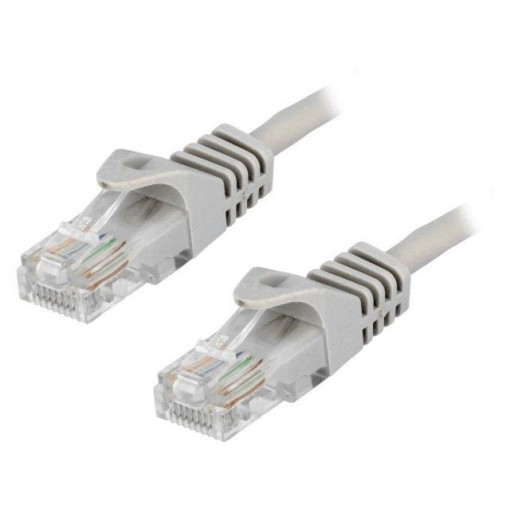 CP1112U; Patch cord; U/UTP; 5e; CCA; grey; 20m; RJ45 plug,both sides; LOGILINK