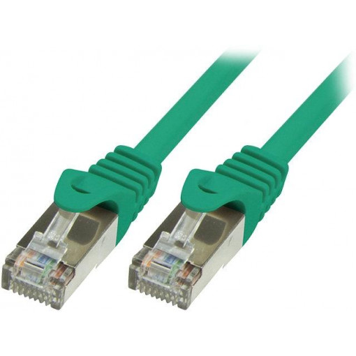 CP2061S; Patch cord; F/UTP; 6; stranded; CCA; PVC; white; 3m; 26AWG; LOGILINK