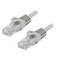 CP2072S; Patch cord; F/UTP; 6; stranded; CCA; PVC; grey; 5m; 26AWG; LOGILINK