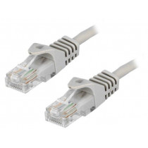 CP2072S; Patch cord; F/UTP; 6; stranded; CCA; PVC; grey; 5m; 26AWG; LOGILINK