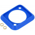 CP299908; Socket gasket; blue; Case: XLR standard; 19x24mm; CLIFF CP299908; Socket gasket; blue; Case: XLR standard; 19x24mm; CLIFF